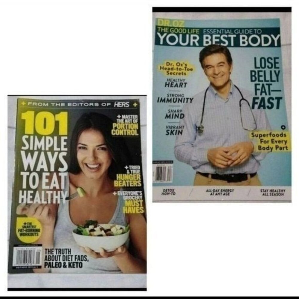 DR. OZ. THE GOOD LIFE ESSENTIAL GUIDE TO YOUR BEST BODY. MAGAZINE. 2018